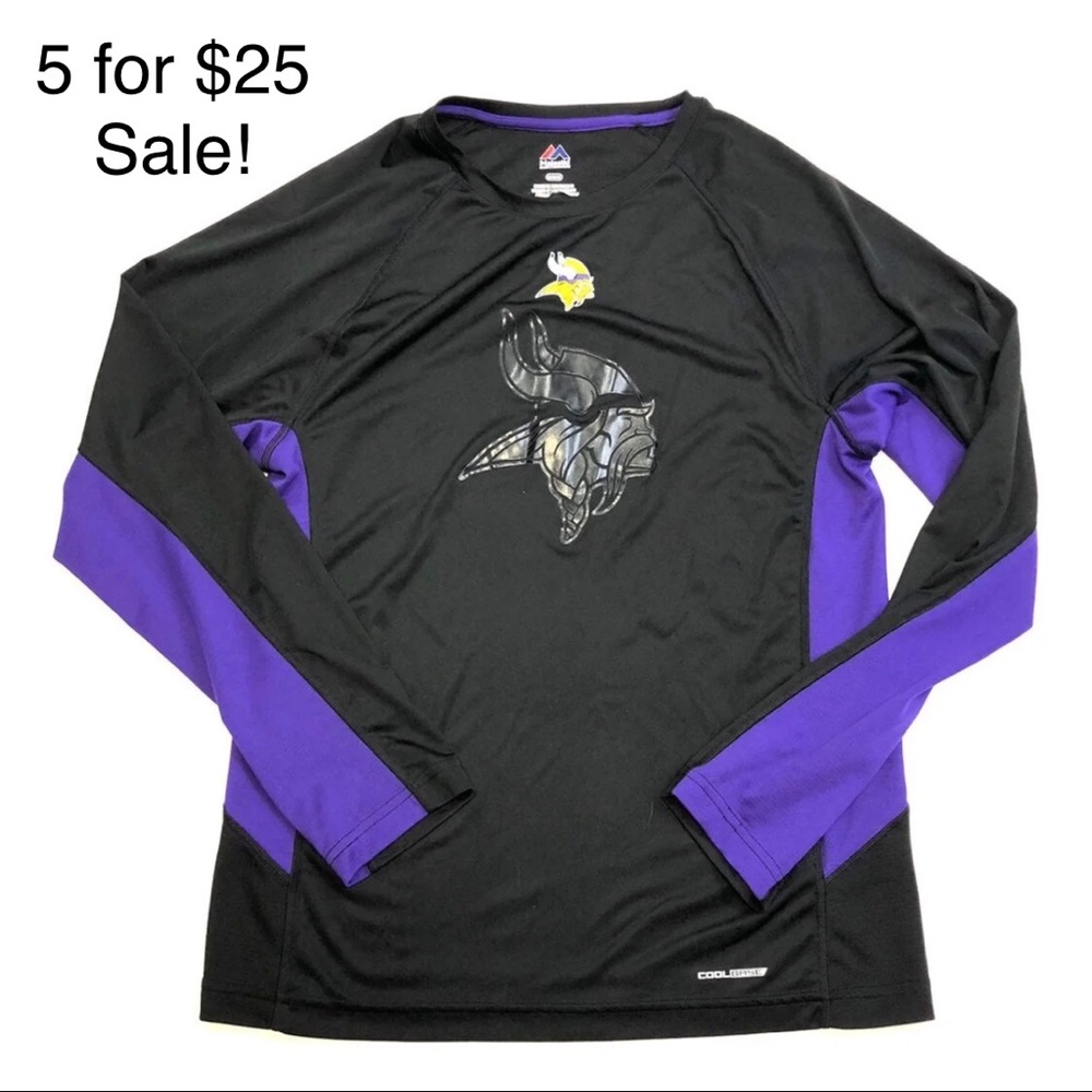 Minnesota Vikings Men's Long Sleeve Medium